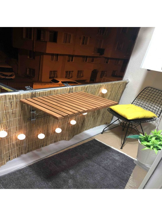 90 cm x 3 metre Kamış Hasır Balkon & Bahçe Çiti kamış hasır