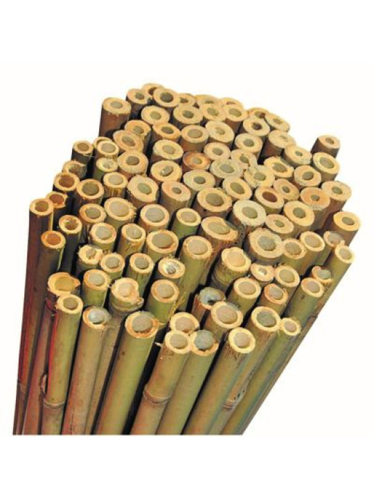 Bambu Bahçe Bitki Destek Çubuğu 100 cm 20 Adet kamış hasır